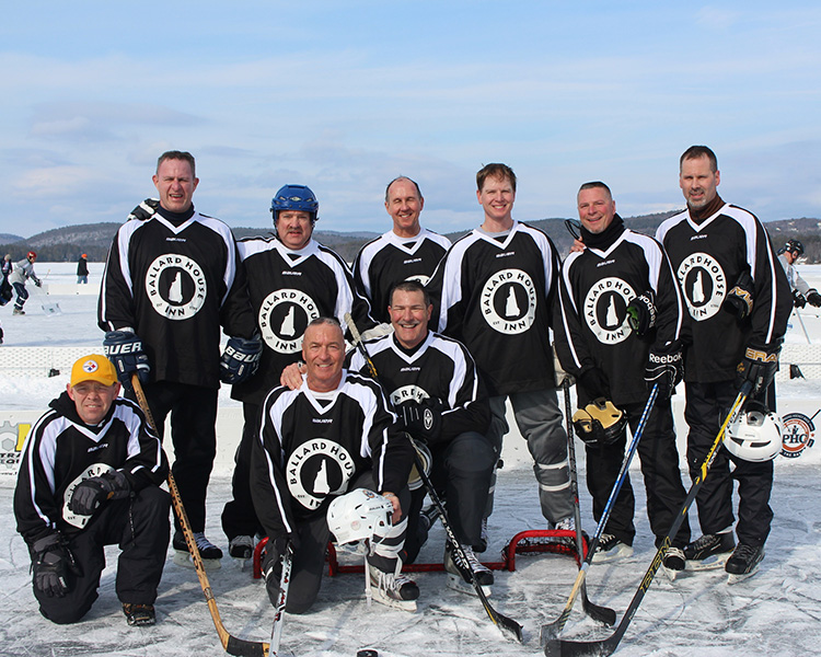 The Bulldogs on the ice